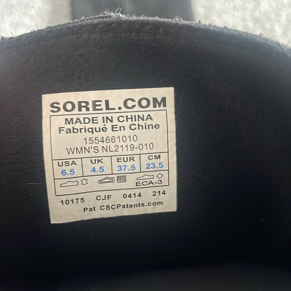 Anthropologie + Sorel Toronto wedge Boots 6.5 - Picture 7 of 10